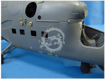 Mi-24. Exterior Zvezda MDR4878 skala 1/48