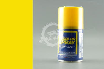 Spray kolor żółty Mr.Hobby S-004 S004  Yellow - (Gloss) Spray