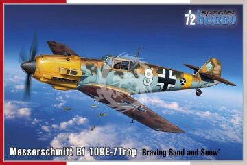 Messerschmitt Bf 109E-7Trop ‘Braving Sand and Snow’ Special Hobby SH72462 skala 1/72