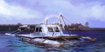  German Sprengboot 