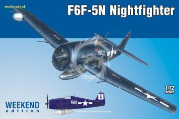 F6F-5N Nightfighter Weekend Edition Eduard 7434 skala 1/72