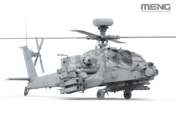 PREORDER - AH-64D Saraf Heavy Attack Helicopter (Israeli Air Force) MENG-Model QS-005 skala 1/35