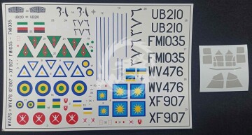 Hunting Provost T.1 - Rhodesian + Irish Air Force (edycja limitowana) wariant 2 - Mikromir 72-028-2  skala 1/72