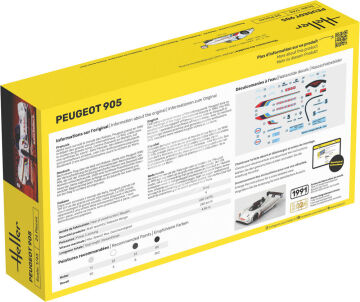 STARTER KIT Peugeot 205 GTI  - Heller 80110 skala 1/24