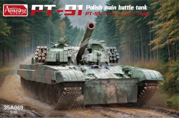 PRZEDSPRZEDAŻ - Polski czołg PT-91 Twardy - Amusing Hobby 35A069 skala 1/35