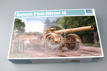 German 21cm Mörser 18 - Trumpeter 02314 skala 1/35