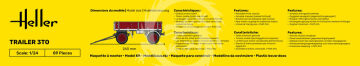 Trailer 3to - Heller 57410 skala 1/24