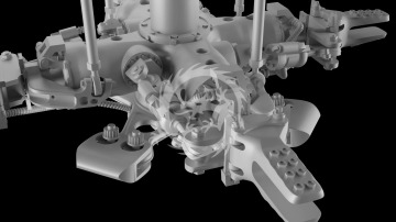 - Main Rotor for MH-60, UH-60 Black Hawk, HH-60 Pave Hawk - Metallic Details MDR72126 skala 1/72