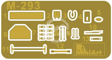 German Command Bus GAZ-05-193 - MiniArt 35202 skala 1/35