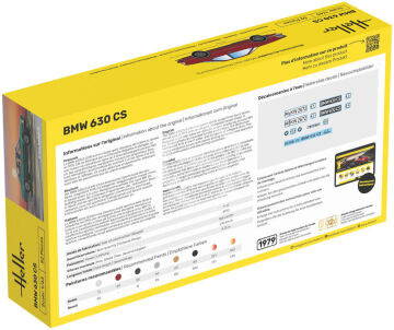 STARTER KIT BMW 630 CS - Heller 56166 skala 1/43