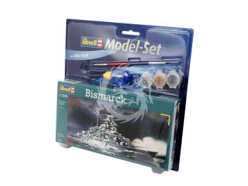 Bismarck + farby, klej, pędzel - Revell 65802 skala 1:1200