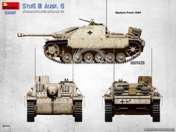 StuG III Ausf. G. Sturmartillerie-Brigade 281 - MiniArt 53087 skala 1:35