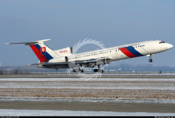 Tupolev Tu-154M - Slovak Government OM-BYR - decal BOA 14431