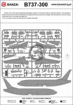 Boeing 737-300 LongBeach - profipack Banzai 022022 
