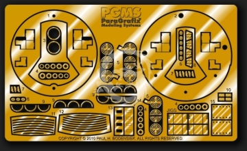 PGX135 Robby the Robot Photoetch Set - 1/12 scale Paragrafix