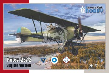 Potez 25A2 ‘Jupiter Version’ Special Hobby SH72420 skala 1/72