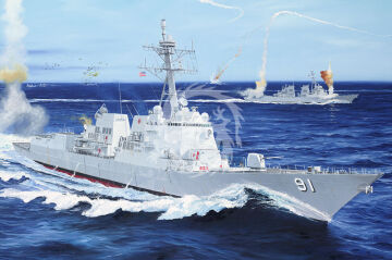 Na zamówienie  - USS Pinckney DDG-91 I LOVE KIT 62010 skala 1/200
