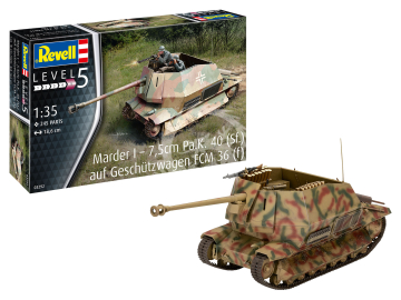 PROMOCJA - Marder I 7,5cm Pa.K. 40 (Sf.) auf FCM 36(f) Revel 3292 skala 1/35