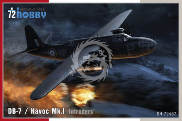 DB-7 Havoc Mk.I  Intruders - Special Hobby SH72467 skala 1/72