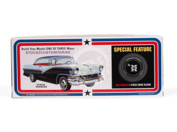 1956 Ford Victoria Hardtop AMT - AMT1308 skala 1/25