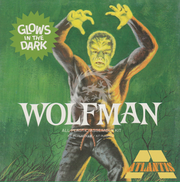 Figurka Wilkołak Lon Chaney Jr. The Wolfman Glow Limited Edition - Atlantis 450