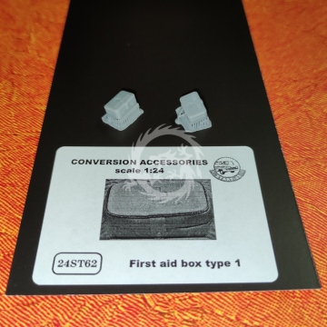 First aid box type1  2pcs - Start 43 St62 skala 1/24