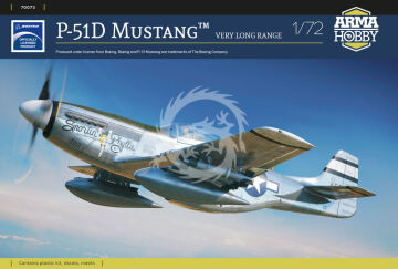 PRZEDSPRZEDAZ - P-51D Mustang™ Very Long Range - Arma Hobby 70073 skala 1/72