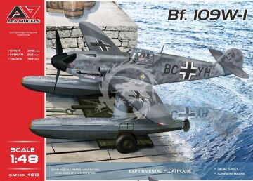 PRZEDSPRZEDAZ - Bf.109W-1 experim.floatplane - A&A Models AAM4812 skala 1/48