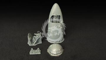  NA ZAMÓWIENIE - MDR72162 Metallic Details - Sekcja dziobowa Ił-18 w skali 1/72