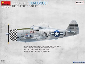 P-47D-22RE Thunderbolt. Orły z Duxford. – Miniart 48049 skala 1:48