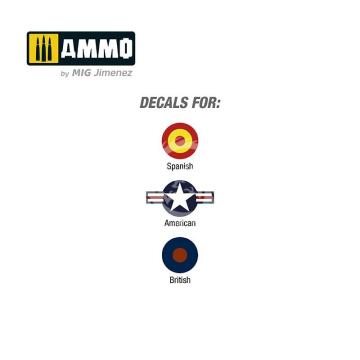 Harrier AV-8S MATADOR Spanish, American, British versions Ammo by Mig Jimenez 8505 skala 1/48