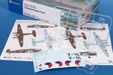 Aero C-3B Czechoslovak Bomber-Trainer Special Hobby SH48217 skala 1/48