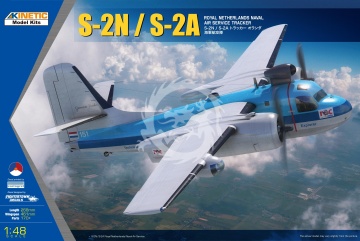 PROMOCYJNA CENA - S-2N S-2A Tracker Netherlands Kinetic K48118 skala 1/48