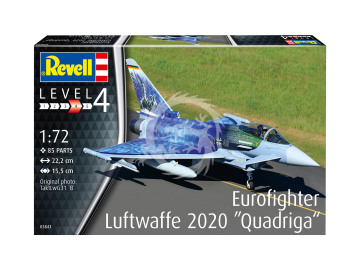Eurofighter Luftwaffe 2020 Quadriga Revell 03843 skala 1/72
