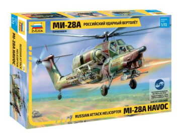 Model plastikowy Russian Attack Helicopter Mi-28A Havoc Zvezda 7246 skala 1/72