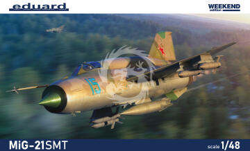 PROMOCYJNA CENA - MiG-21SMT Weekend Eduard 84180 skala 1/48