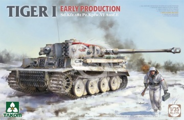 PRZEDSPRZEDAŻ - SD. KFZ. 181 PZ.KPFW. VI AUSF.E TIGER I - Takom  2196 skala 1/35