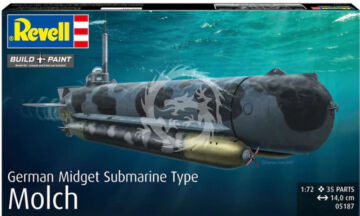 PRZEDSPRZEDAŻ - German Midget Submarine Type Molch - Revell 05187 skala 1/72