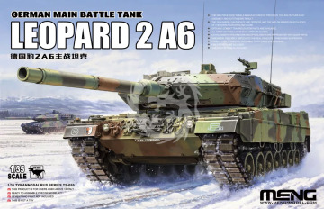 PRZEDSPRZEDAZ - Leopard 2 A6 - Meng Model TS-055 skala 1/35