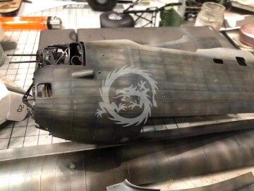Avro Lancaster B Mk.I/III with full Interior - Border Model BF-010 skala 1/32
