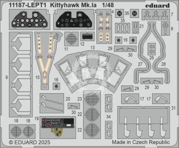 KITTYHAWK DUAL COMBO - Eduard 11187 skala 1/48