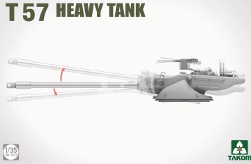 T57 Heavy Tank - Takom TAK2203 skala 1/35