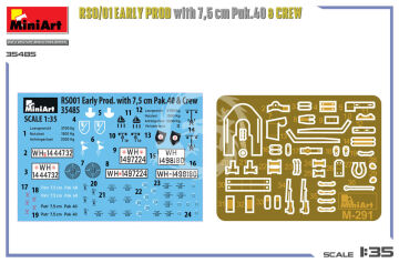 RSO/01 Early Prod. with 7,5 cm Pak.40 & Crew - MiniArt 35485 skala 1/35