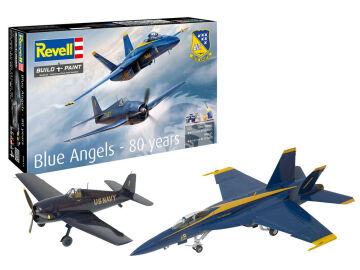PRZEDSPRZEDAZ - Geschenkset Blue Angels - 80 Jahre - Revell 05613 skala 1/72