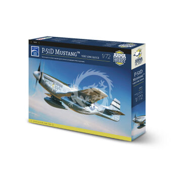 P-51D Mustang™ Very Long Range - Arma Hobby 70073 skala 1/72