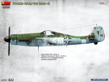Focke-Wulf Fw 190D-11 Basic Kit - MiniArt 48072 skala 1/48 