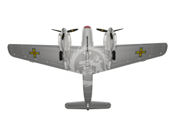 MDR14471 Metallic Details Model samolotu Henschel Hs 129 B-2 w skali 1/144, drukowany w 3D