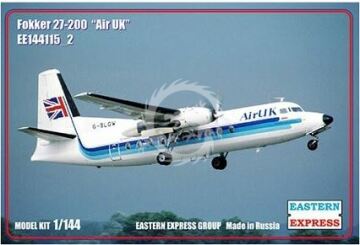 Fokker F-27-200 Air UK  ( Limited Edition ) Eastern Eastern Express EE144115_2 w 1/144