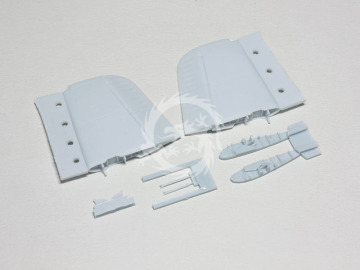 Zestaw dodatków Westland F8F Bearcat Wing Folded set (for Hobbyboss 1/48), Wolfpack WW48011 skala 1/48