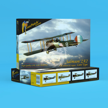 Salmson 2A2 Late version GasPatch models 12-48001 skala 1:48 